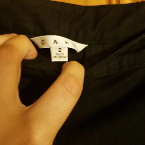 CAbi Black Bermuda Shorts Size 2 - Picture 3 of 6